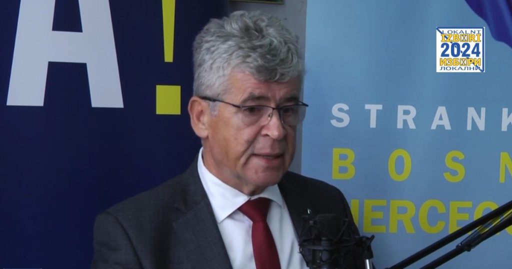 Izbori 2024: Zijad Nišić, nosilac liste Stranke za BiH zijad nišić