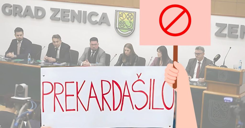 medijski bojkot zenica