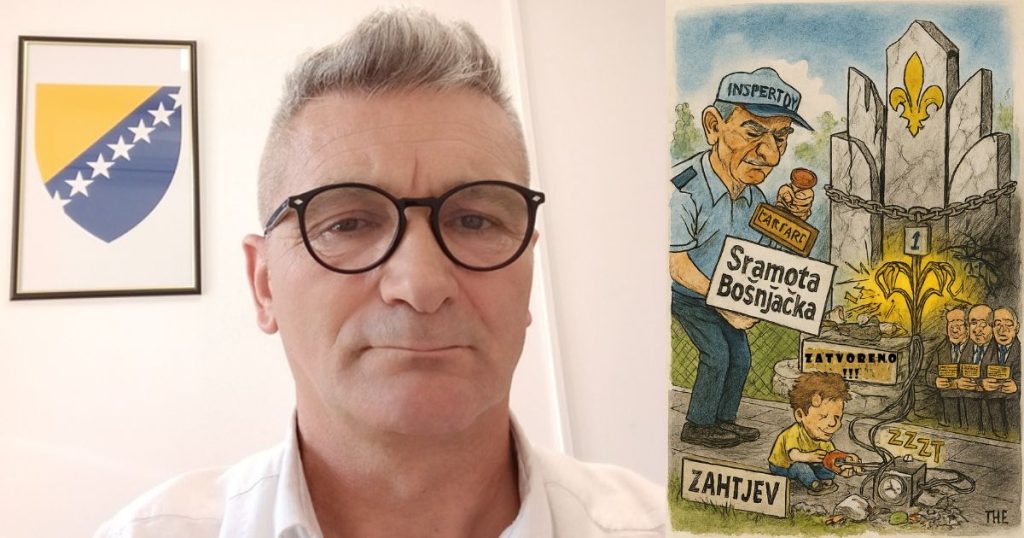 Zahtjev nadležnim inspekcijskim službama da zapečate bošnjačku sramotu zahtjev bošnjačku sramotu